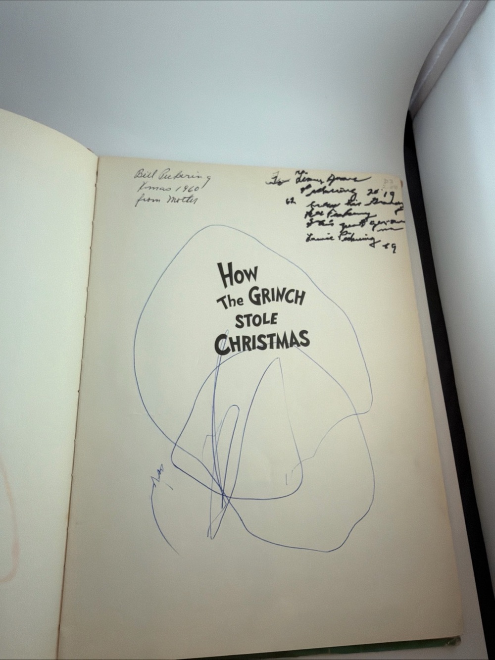 How the Grinch Stole Christmas by Dr Seuss 1957 1st Edition Hardcover - Picture 11 of 16